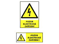 0101 - Pozor elektrické zařízení 