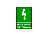 6134 - Hlavní vypínač umístěn..... 