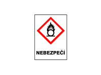 GHS03 - Oxidující látky - nebezpečí 