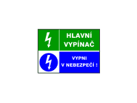 sdr.L - Hlavní vypínač! / Vypni v nebezpečí! 