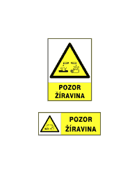 0502 - Pozor žíravina