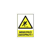 1314 - Nebezpečí zakopnutí