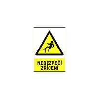 1323 - Nebezpečí zřícení