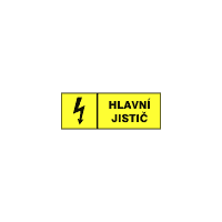 6131b - Hlavní jistič (žlutočerná)