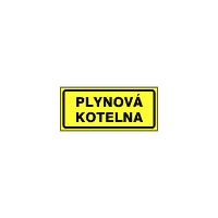 7999 - Plynová kotelna (žlutočerná)