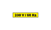 DT006b - 230V/50Hz (žlutý podklad)