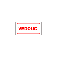 DT033e - Vedoucí