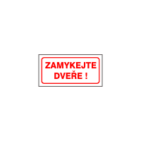 DT033k - Zamykejte dveře!