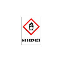 GHS03 - Oxidující látky - nebezpečí