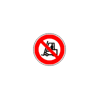ZZS18 - Zákaz provozu - průjezdu motorových vozíků