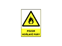 0304 - Pozor hořlavé páry 