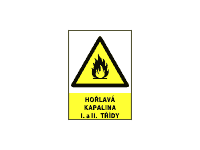 0399a - Hořlavá kapalina I. a II. třídy