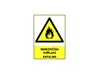 0399c - Nebezpečná hořlavá kapalina 
