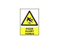 1302 - Pozor kluzký povrch