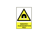 1340 - Nebezpečí - silné magnetické pole 