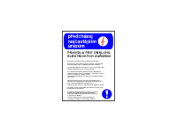1814 - Pravidla pro obsluhu elektrických zařízení