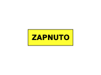 6104 - Zapnuto (žlutočerná) 