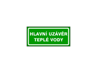 7833b - Hlavní uzávěr teplé vody (text)