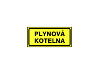 7999 - Plynová kotelna (žlutočerná)