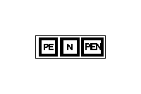 DT004a - PE-N-PEN (bílý podklad, černý tisk) 