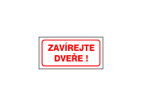 DT033l - Zavírejte dveře!