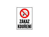 DT099 - Zákaz kouření (dle v. 379/2005 Sb., § 9)
