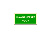 FLZ35a - Hlavní uzávěr vody 