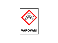 GHS06 - Toxické látky - varování