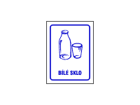 NSO02 - Separovaný odpad - Bílé sklo