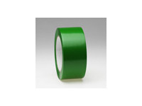 Výstražná samolepící PVC páska (návin) - Zelená - odolná 